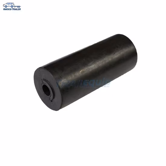Boat Trailer Black Polyurethanes PU Concave Keel Roller